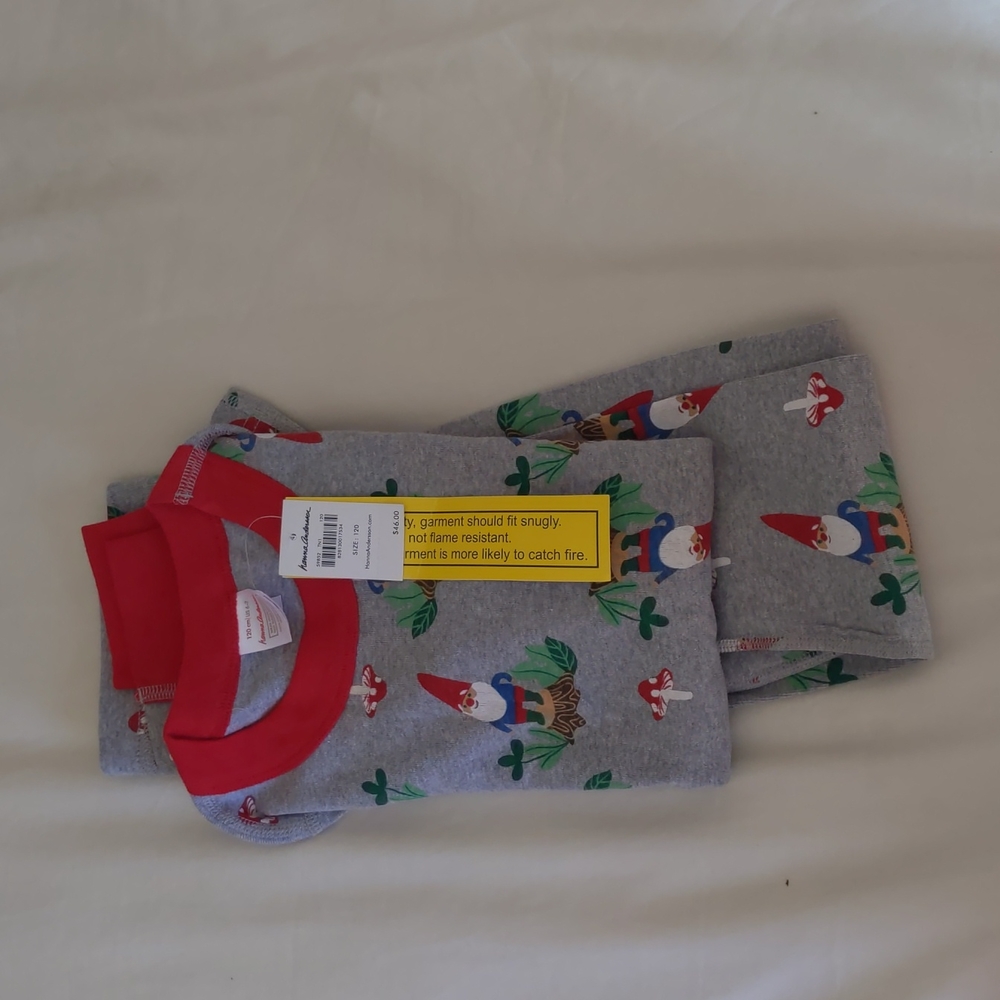 Hanna Andersson gnome pjs 120cm
